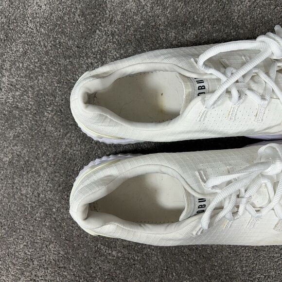Nobull All Day Ripstop Runner Mens Size 14 White Gum Running Training Shoes Used - Picture 9 of 11